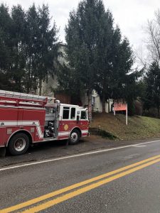 Apartment destroyed by fire; no one injured